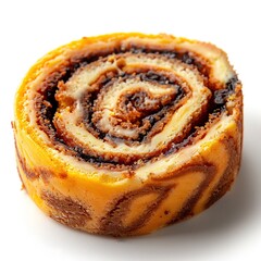 Fototapeta premium Close-up of a Delicious Swirled Pastry