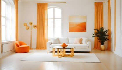 Photo interior modern design room 3d illustration