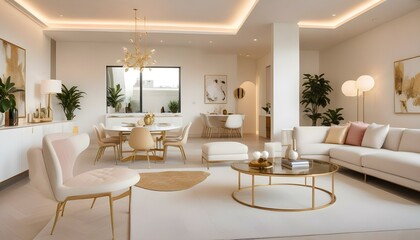 Photo interior modern design room 3d illustration