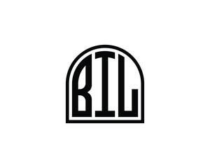 BIL logo design vector template. BIL