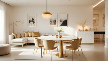 Photo interior modern design room 3d illustration