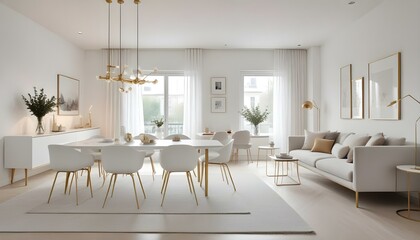 Photo interior modern design room 3d illustration