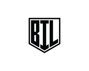 BIL logo design vector template. BIL