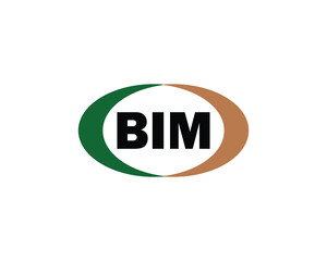 BIM logo design vector template. BIM