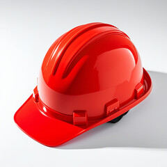 worker Helmet on white background