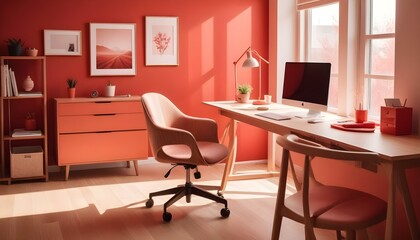Photo interior modern design room 3d illustration