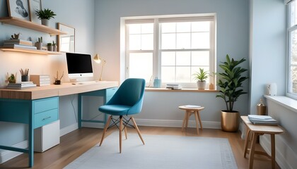 Photo interior modern design room 3d illustration