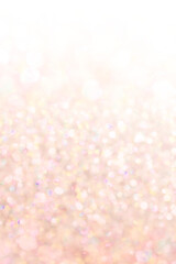 Light pink sparkles bokeh transparent png