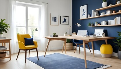 Photo interior modern design room 3d illustration