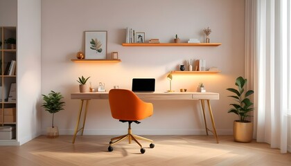 Photo interior modern design room 3d illustration