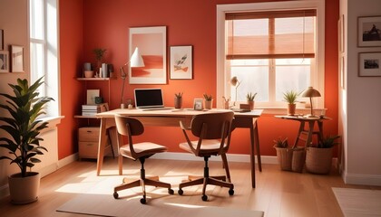 Photo interior modern design room 3d illustration