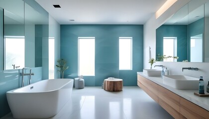 Photo interior modern design room 3d illustration