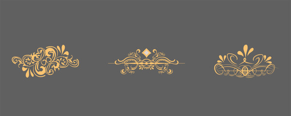 calligraphic design elements and Calligraphic ornament.