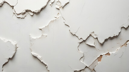 Obraz premium Peeling_White_Paint