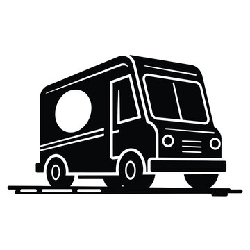 recommend clip art: Food car black and white text space