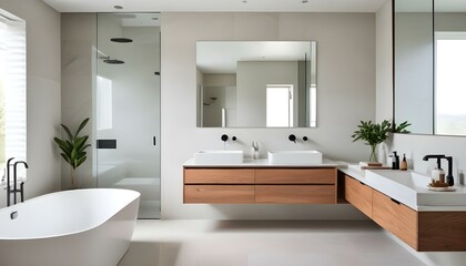 Photo interior modern design room 3d illustration