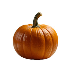 Obraz premium A pumpkin Isolated on a transparent background. Ai generative 