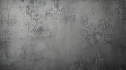 Obraz premium Abstract dirty solid background texture of a gray gradient color from dark to light, gray textured wall backdrop 