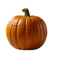 A pumpkin Isolated on a transparent background. Ai generative

