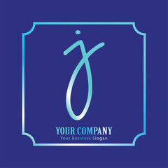 J  lettering logo is simple, easy to understand and authoritative