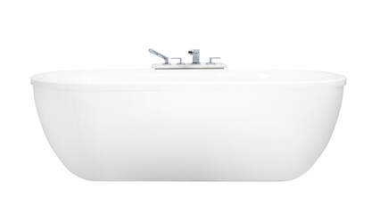 Modern bathtub png sticker, transparent background