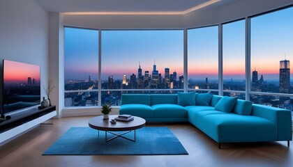 Fototapeta premium Photo interior modern design room 3d illustration