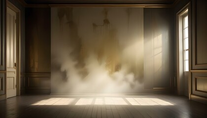 Photo interior modern design room 3d illustration