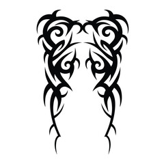 Tattoo designs. Tattoo tribal vector designs. Art tribal tattoo.