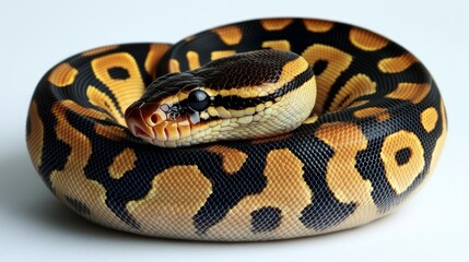 Fototapeta premium The Ball Python (Python regius) also called the Royal Python, is a python species native to West and Central Africa