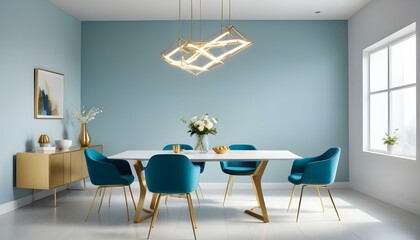 Photo interior modern design room 3d illustration