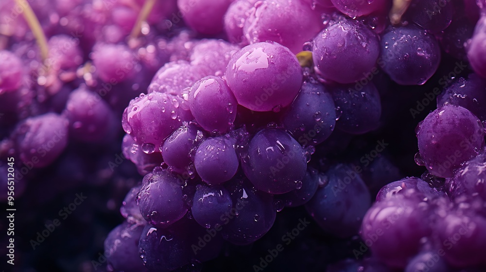 Poster grape seaweed example in bio labbaratory : generative ai