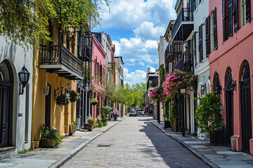 Fototapeta premium Historic city tour