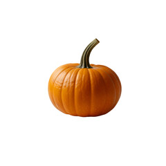 A pumpkin Isolated on a transparent background. Ai generative