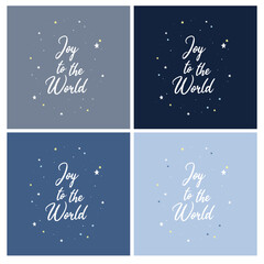 Series of Christmas gretting card in hand drawn illustration sytle for x-mas holiday celebration print poster social media updates and more