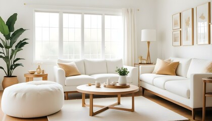 Photo interior modern design room 3d illustration