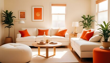 Photo interior modern design room 3d illustration