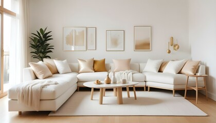Photo interior modern design room 3d illustration