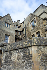 old workers houses from the last century with carboal heating, Oxford,