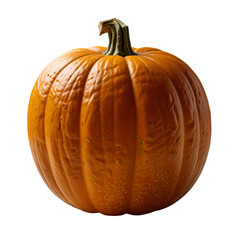 A pumpkin Isolated on a transparent background. Ai generative