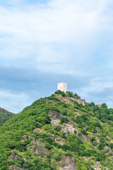 Castle Sterrenberg  near Kamp-Bornhofen on the Rhine River