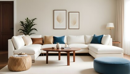 Photo interior modern design room 3d illustration