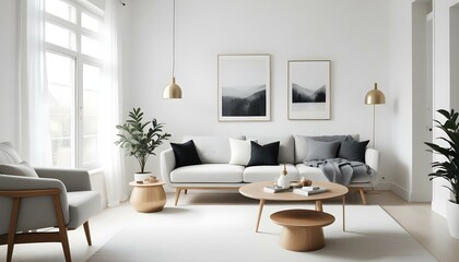 Photo interior modern design room 3d illustration