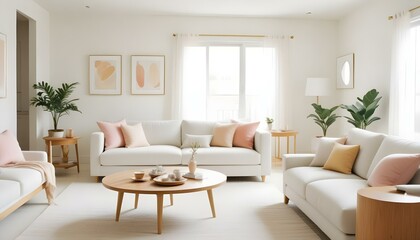 Photo interior modern design room 3d illustration