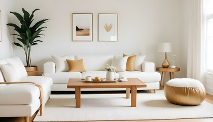 Photo interior modern design room 3d illustration