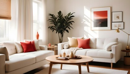 Photo interior modern design room 3d illustration