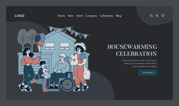 Special Moments. Flat Vector Illustration