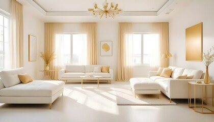 Photo interior modern design room 3d illustration
