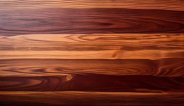 A close-up view of a richly textured dark brown wooden surface showcasing natural grain patterns and subtle variations in the deep wood color, evoking a warm  matte feel.