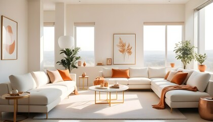 Photo interior modern design room 3d illustration