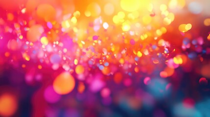 3D rendering of a blurred abstract background suitable for illustrating an article about festival attendees